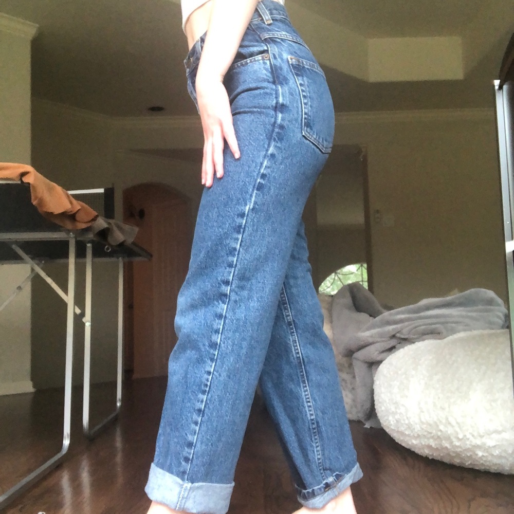 Thrifted old navy jeans